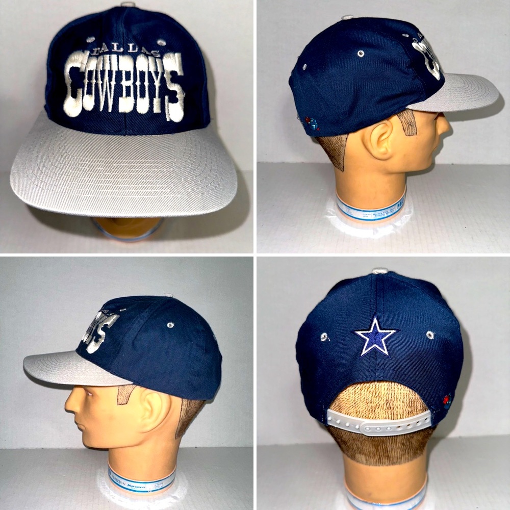 Dallas Cowboys Vintage 1990s NFL Football Prosona by Universal Snapback Cap